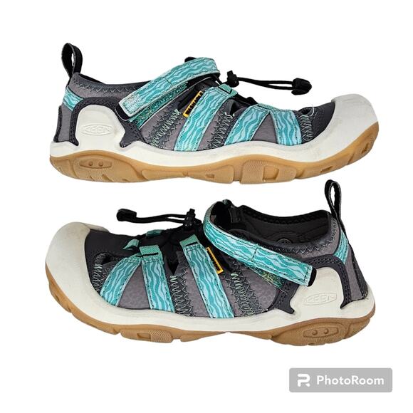 Keen Big Kid's Knotch Creek Sandals Water Shoes Size 3 - Picture 2 of 10